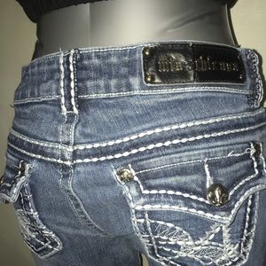 Miss Chic Embellished Bootcut Jeans